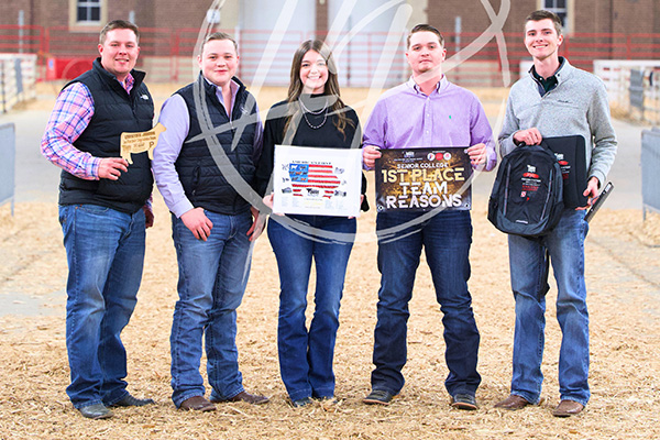 2026 Champion Senior College Judging Team